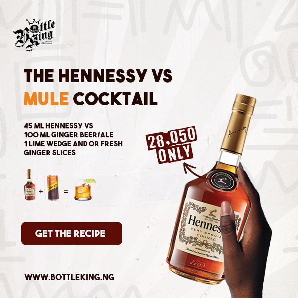 Shake things up with the Hennessy VS Mule Cocktail!